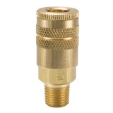 20 Series Brass Coupler with Male Threads
